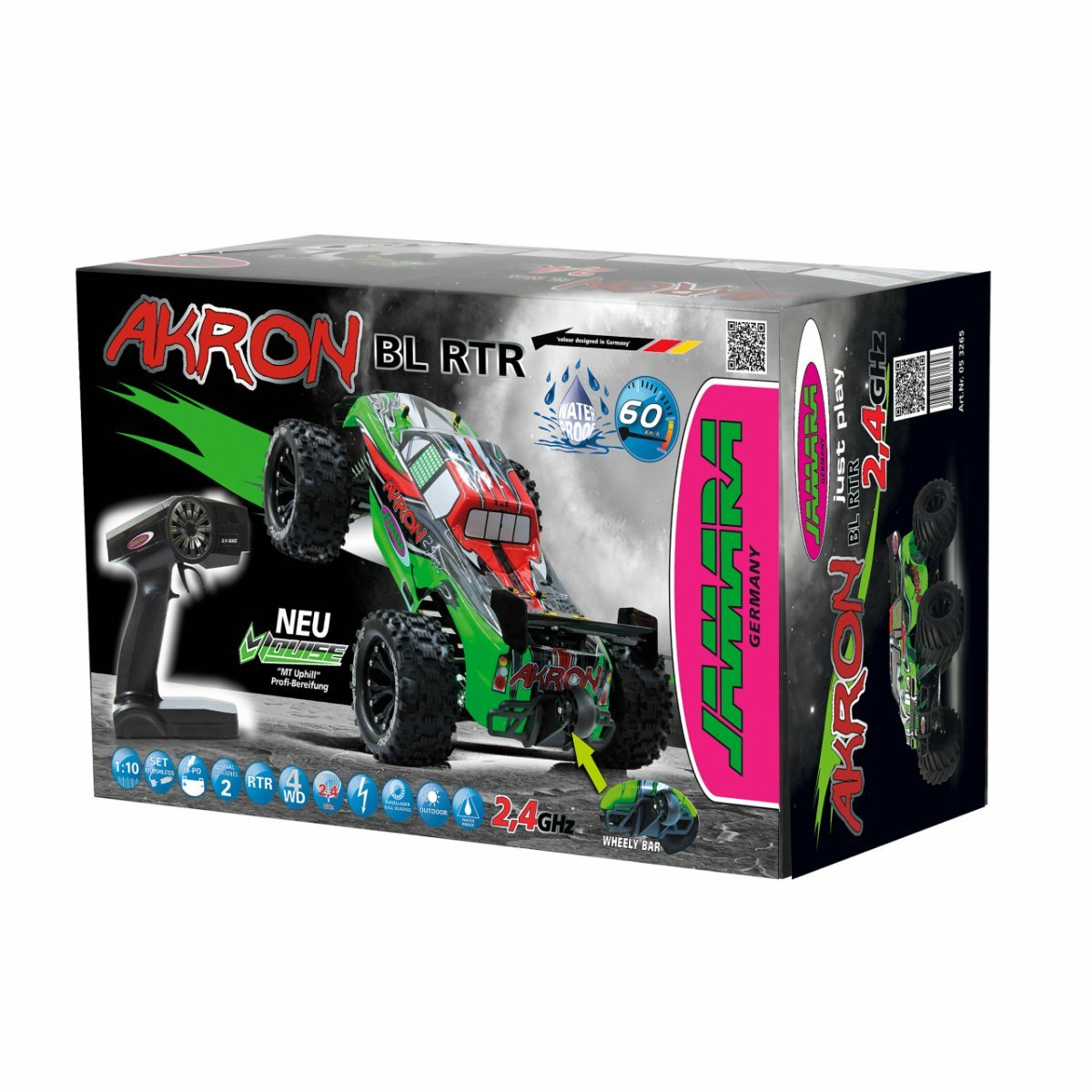 Jamara Rc Monmertruck Akron Lipo Akku 5000mah 14+