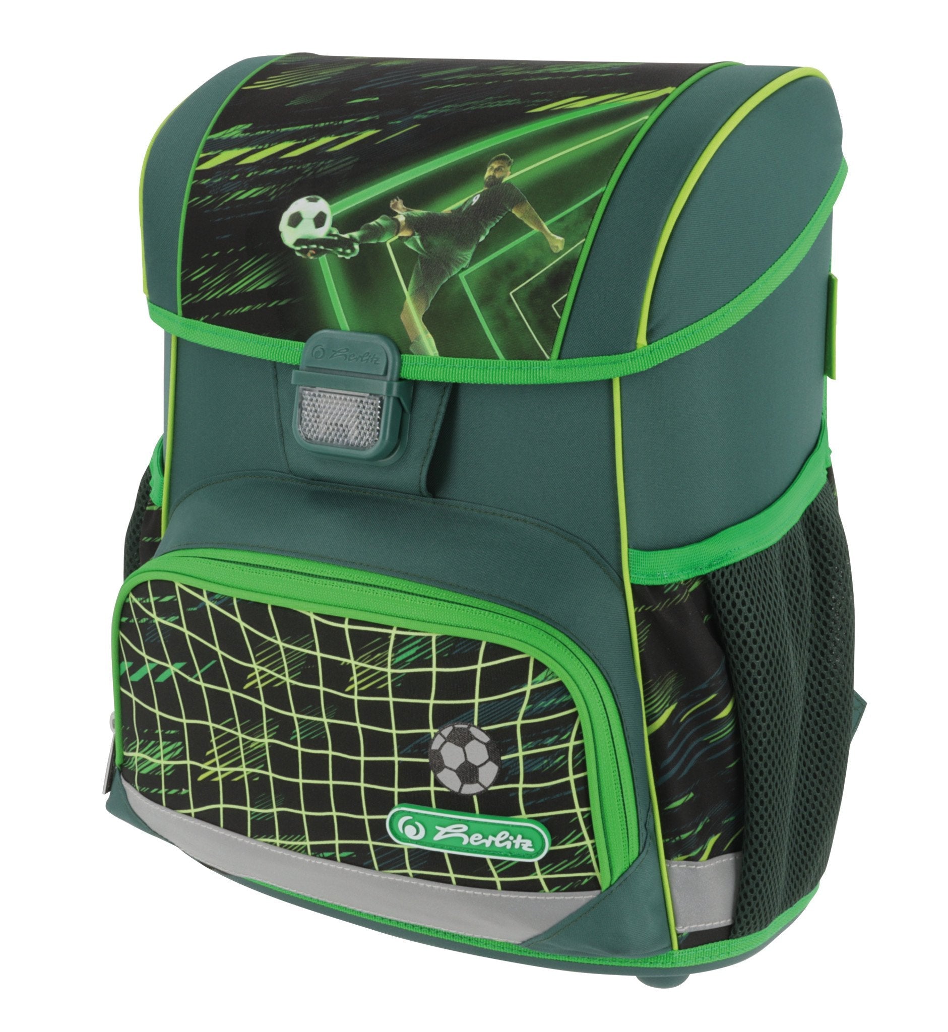 EAN 4008110371115 - Herlitz Loop Plus Game Changer juego de mochila escolar Niño Poliéster Negro, Verde imagen 16