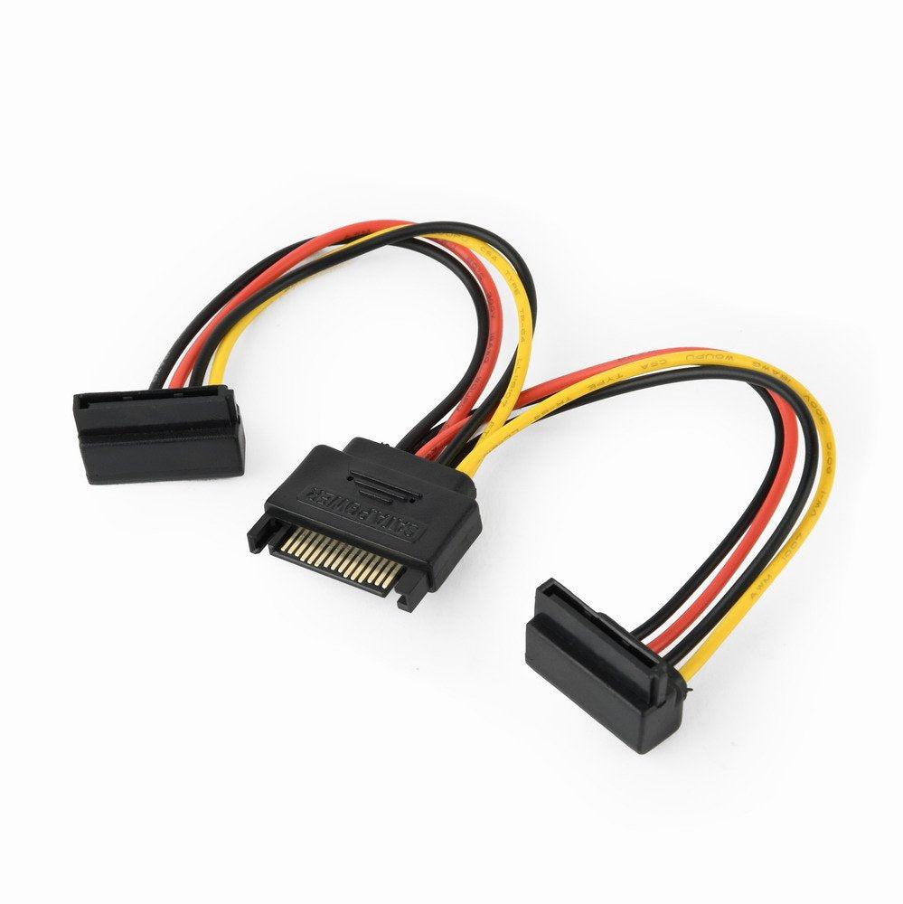 Gembird Cable Alimentacion Interno Sata A X2 Sata M/H 0.15mâ Cc-Satam2f-02