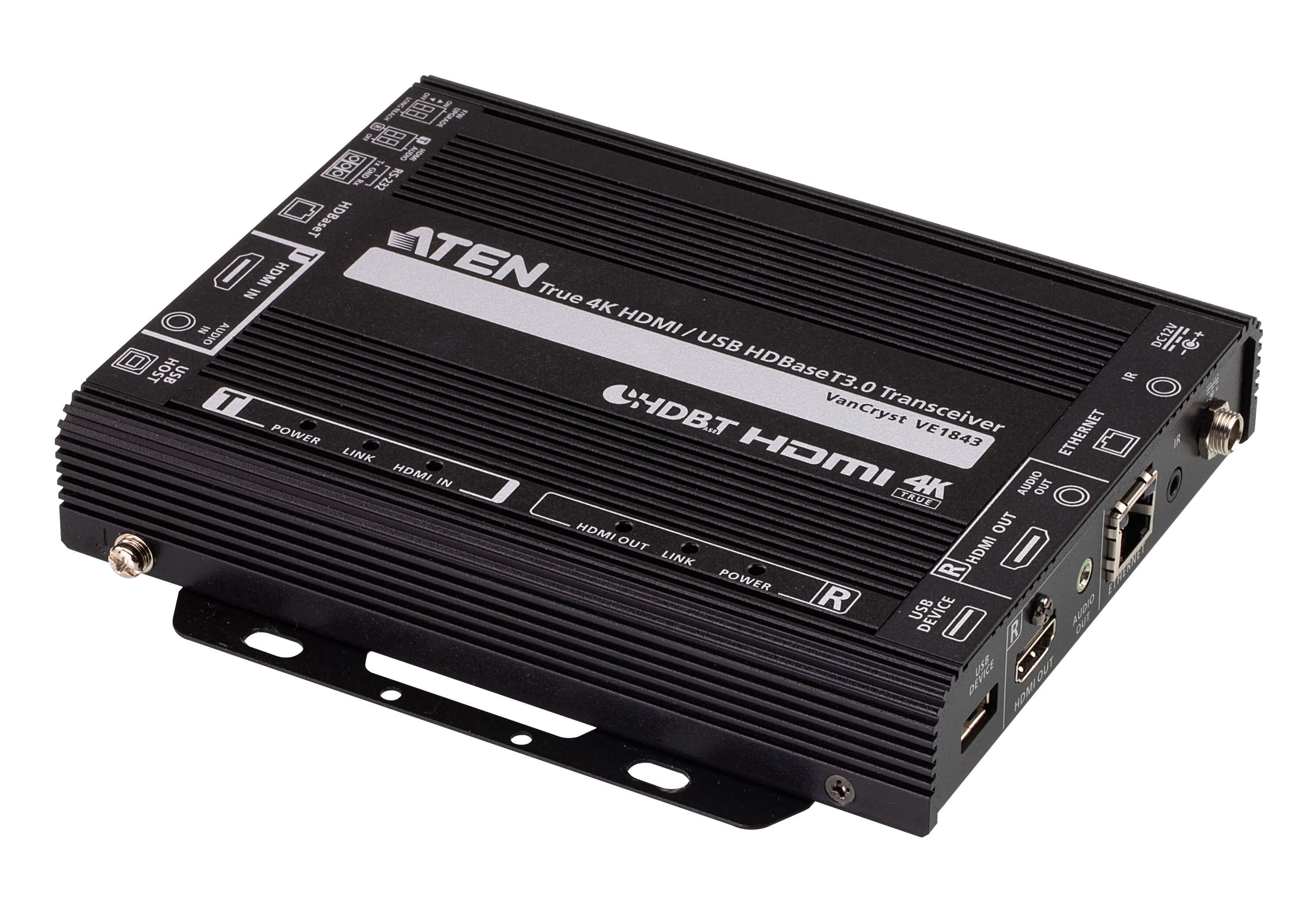 EAN 4710469341267 - ATEN VE1843 Repetidor de señales AV Negro imagen 1