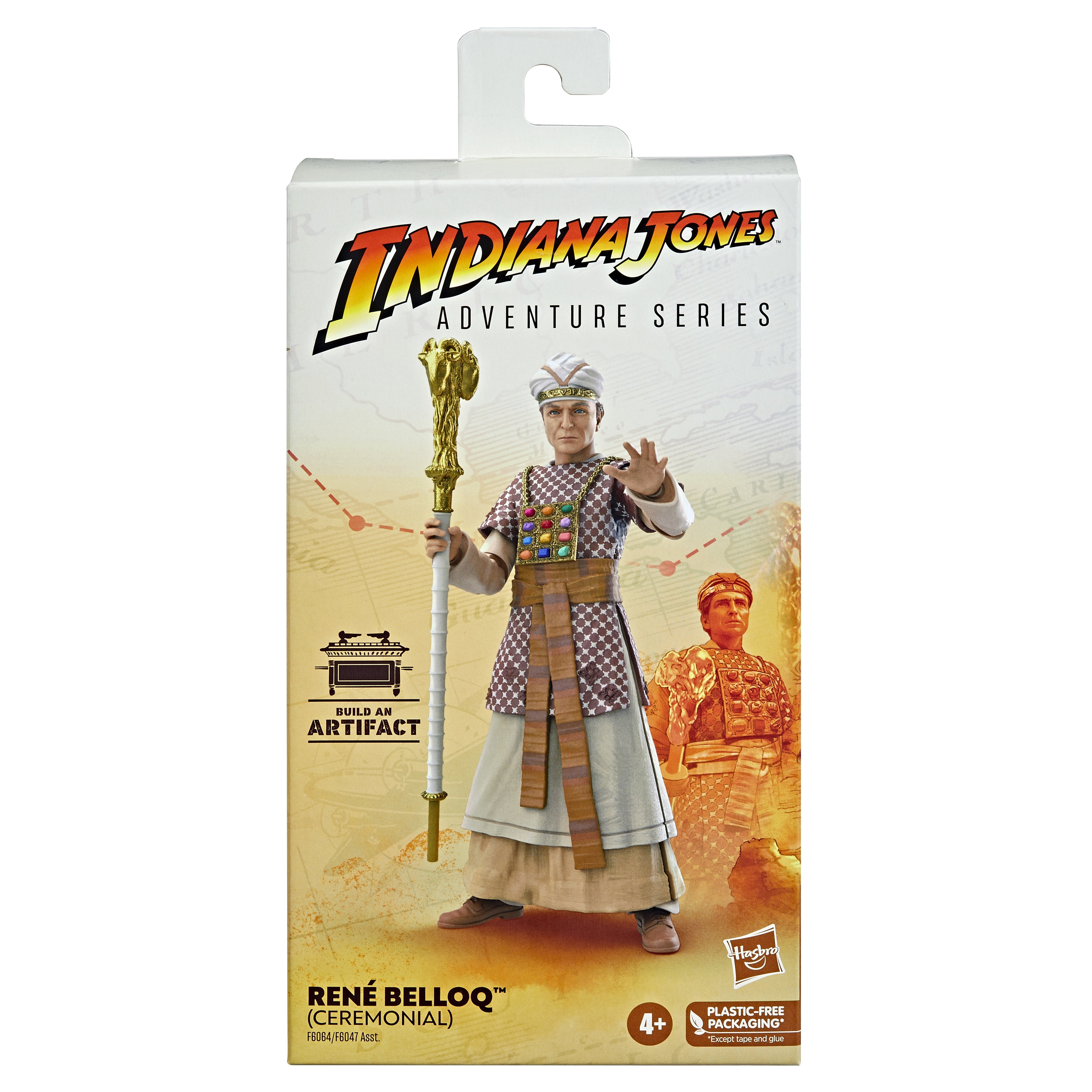 Figura Rene Belloq En Busca Del Arca Perdida Indiana Jones 15cm