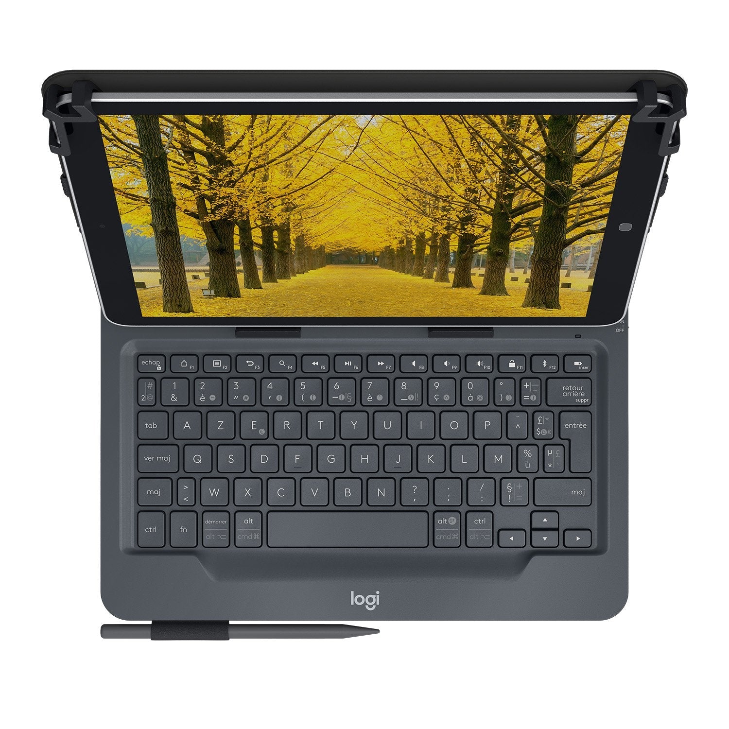 Logitech Universal Funda Con Teclado Azerty (Frances) Bluetooth Negro 920-008338