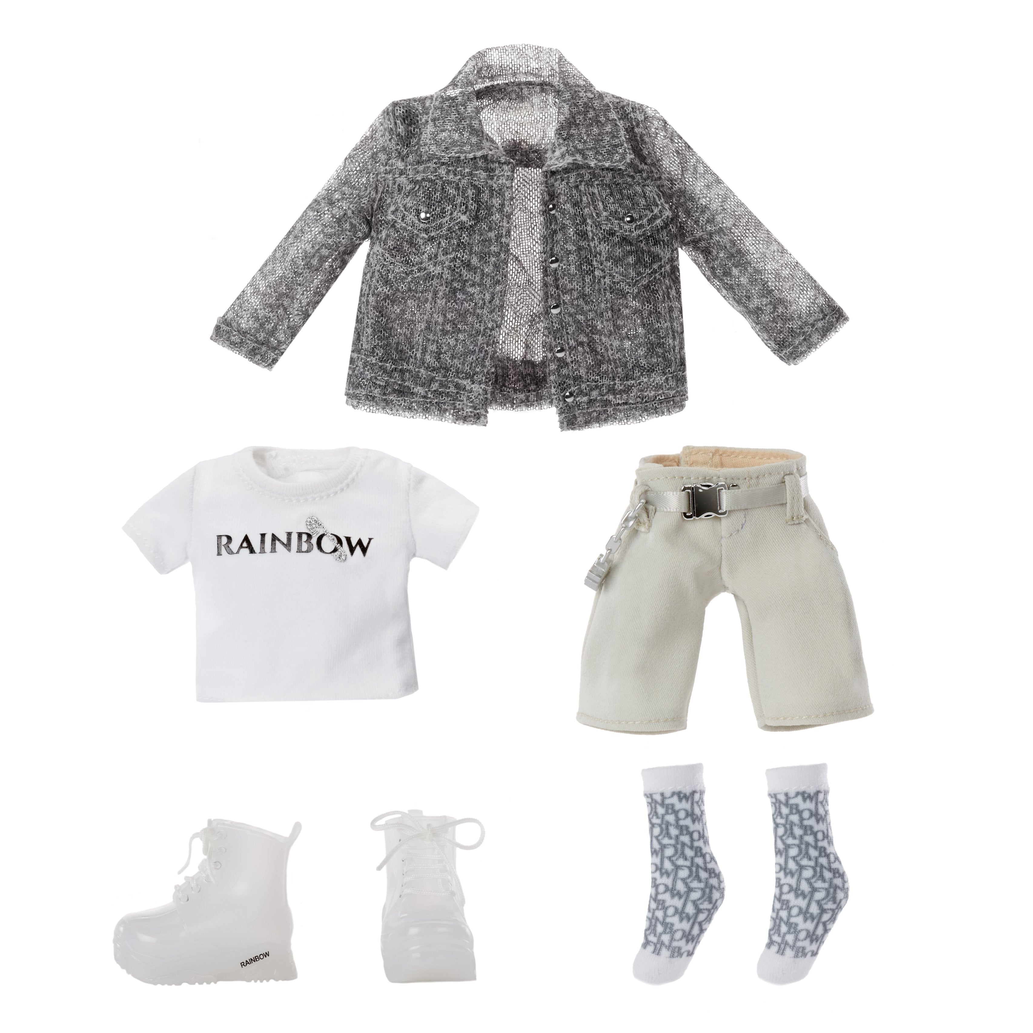 EAN 0035051583165 - Rainbow High Purple Fashion Doll- Aidan Russell imagen 6