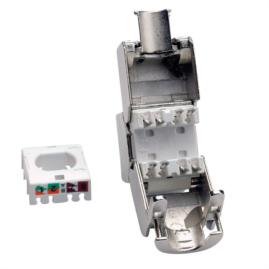 Kat.6a Class Ea Keystone Rj-45 Apantallado Sin Herramientas