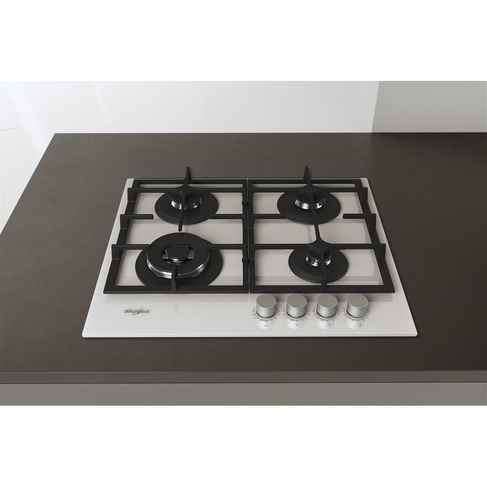 EAN 8003437605222 - Whirlpool AKTL629/WH Blanco Integrado 59 cm Encimera de gas 4 zona(s) imagen 6