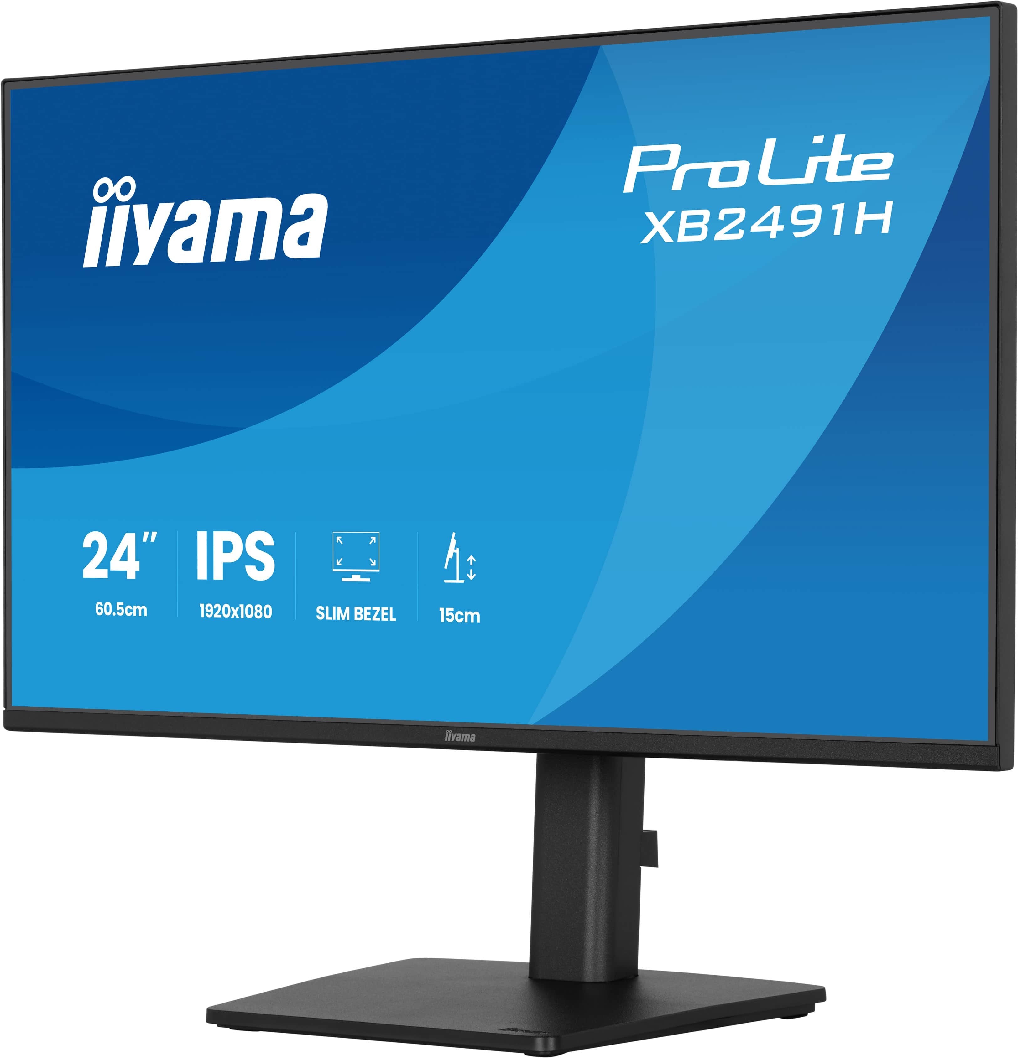Monitor Iiyama  23,8" Xb2491h-B1 16:9 Hdmi+Dp Ips