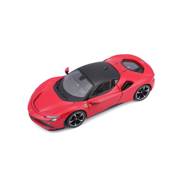 EAN 4893993260287 - BBURAGO Ferrari SF90 Stradale Modelo a escala de coche superdeportivo Previamente montado 1:24 imagen 5