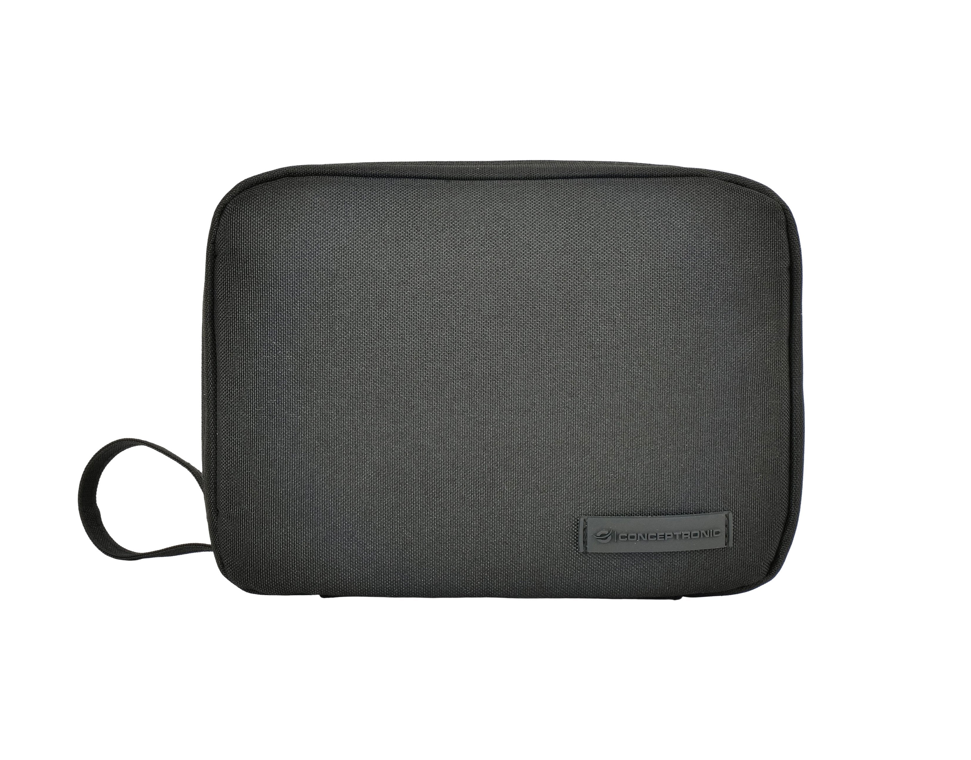 Conceptronic Organizer-Tasche Tech-Zubehörtasche Negro