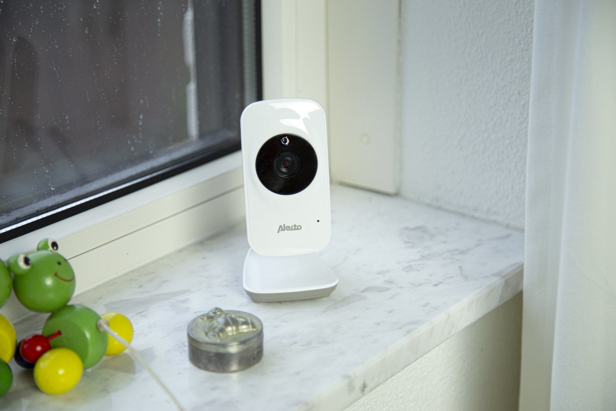 EAN 8712412585823 - Alecto DVM-71 video-monitor para bebés Gris pardo, Blanco imagen 12