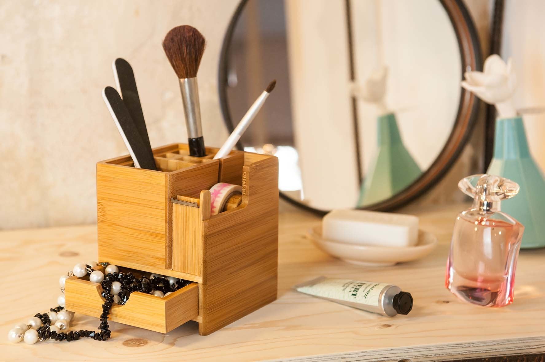 Wedo Tischorganizer Bamhs Inkl. Abroller