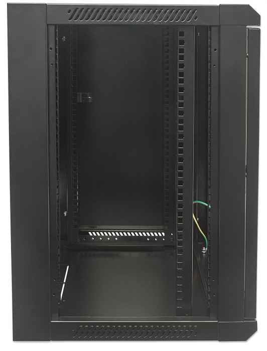 Intellinet Wandverteiler 6he 570x450mm Schwarz,Unmontiert