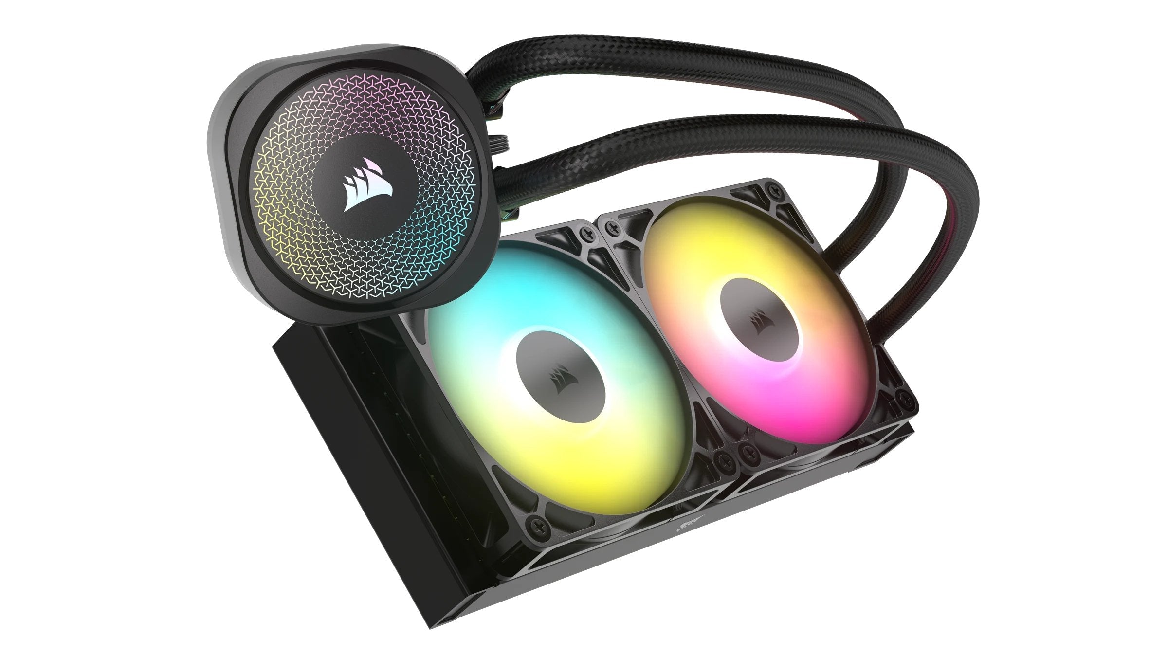 Refrigerador Liquido Cpu Corsair Nautilus 240 (2x240mm) Black Argb Cw-9060092-Ww
