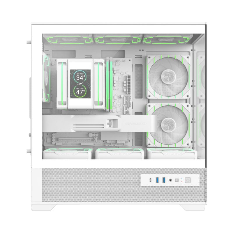 Caja Pc Gamemax  Case  Vista 2 Mw  M-Atx