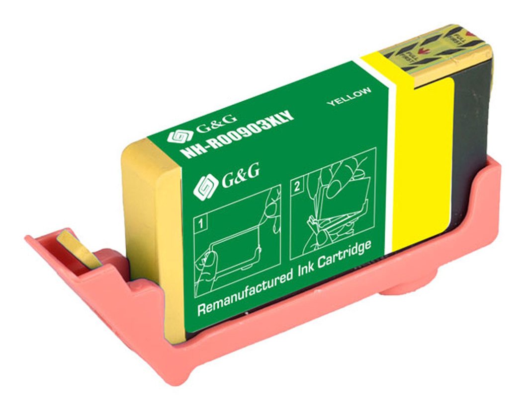 G&G Tintencartucho Compatible Hp 903xl T6m11ae Xl-Amarillo