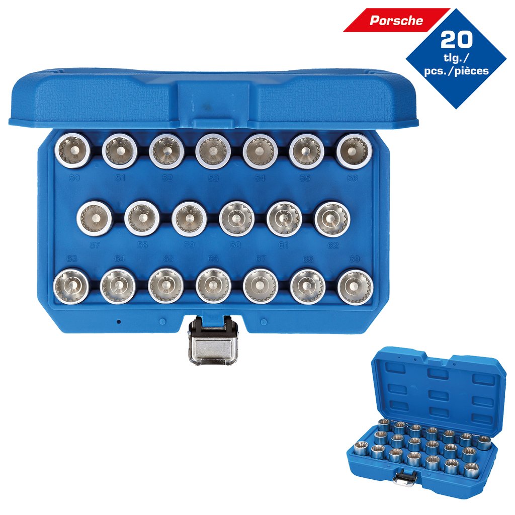 Brilliant Tools Felgenschloss-Sortiment Para Porsche