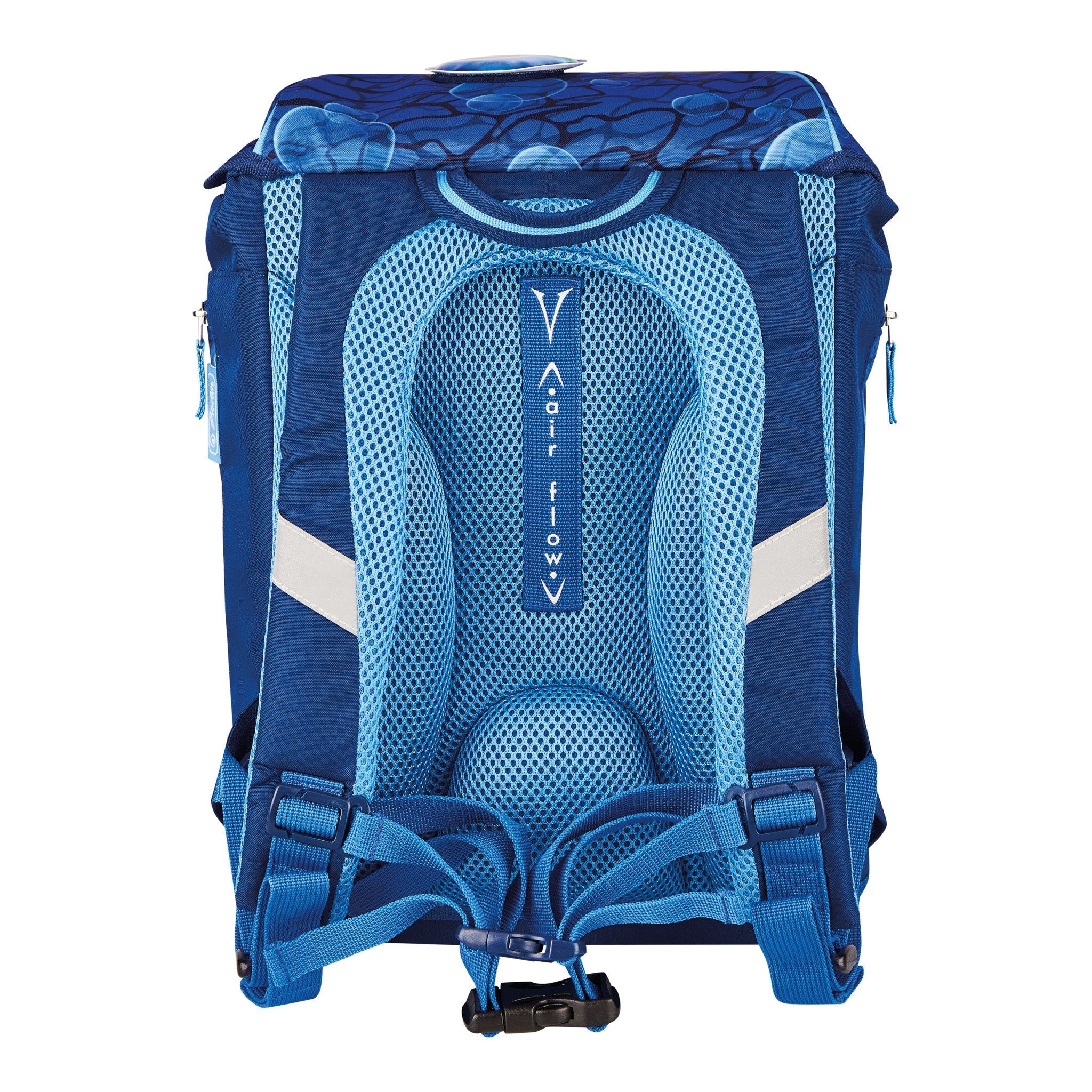 EAN 4008110344546 - Herlitz SoftLight Plus GreenLine Deep Sea juego de mochila escolar Niño Poliéster Azul imagen 4