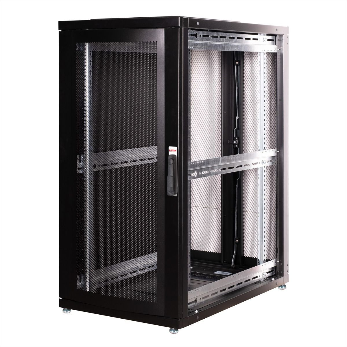 Roline 19-Zoll Serverschrank Pro 26 He, 600x1000 Bxt Schwarz