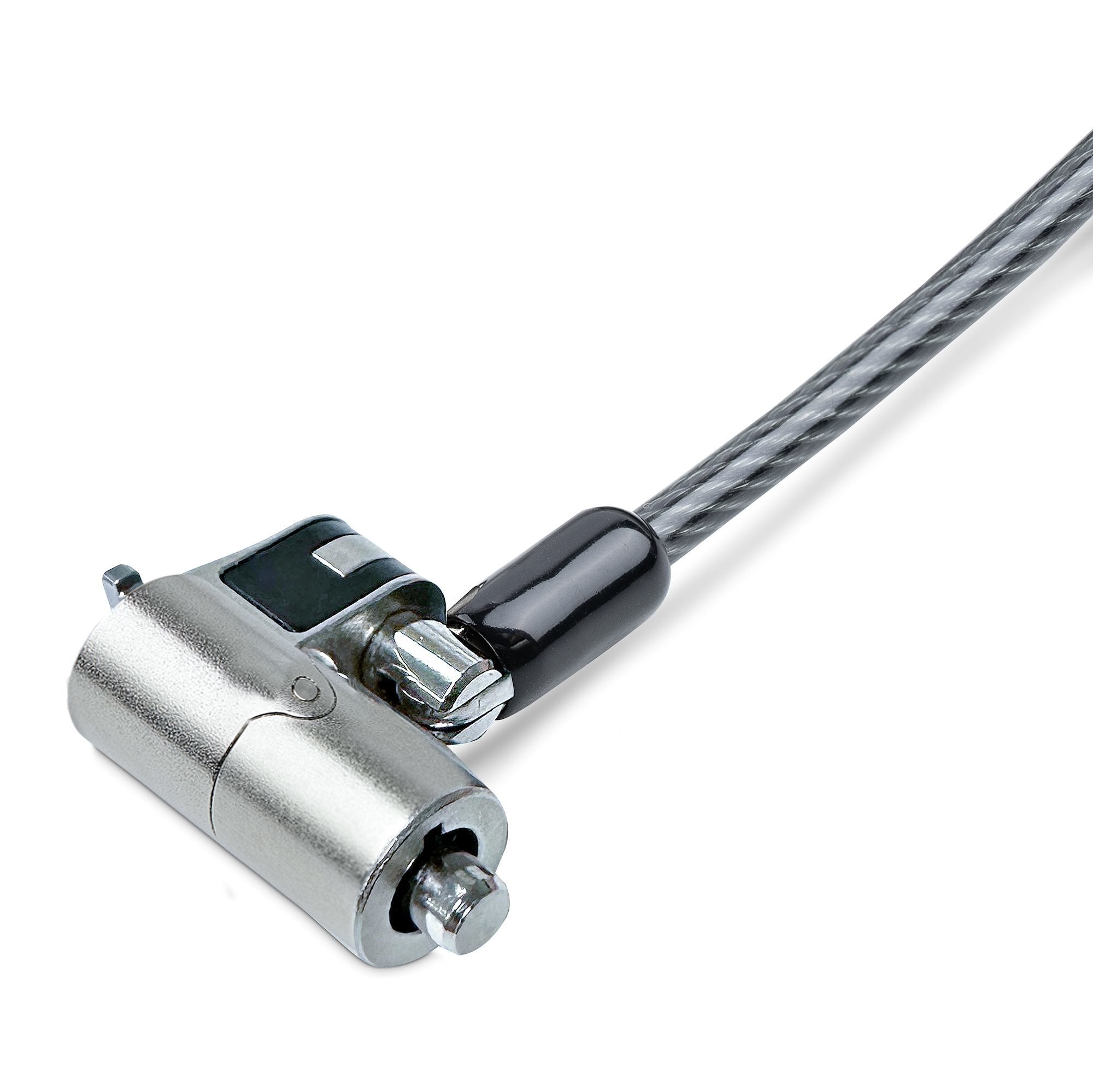 Startech.Com Nanok-Laptop-Lock Cable Antirrobo Negro, Plata 2 M