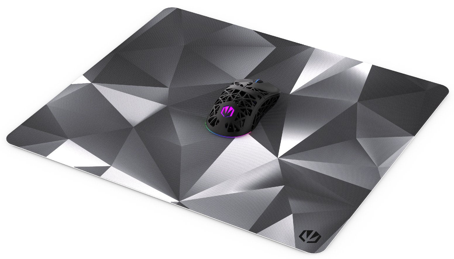 Alfombrilla Endorfy Crystal Black L, Gaming En Negro/Gris Ey6b007