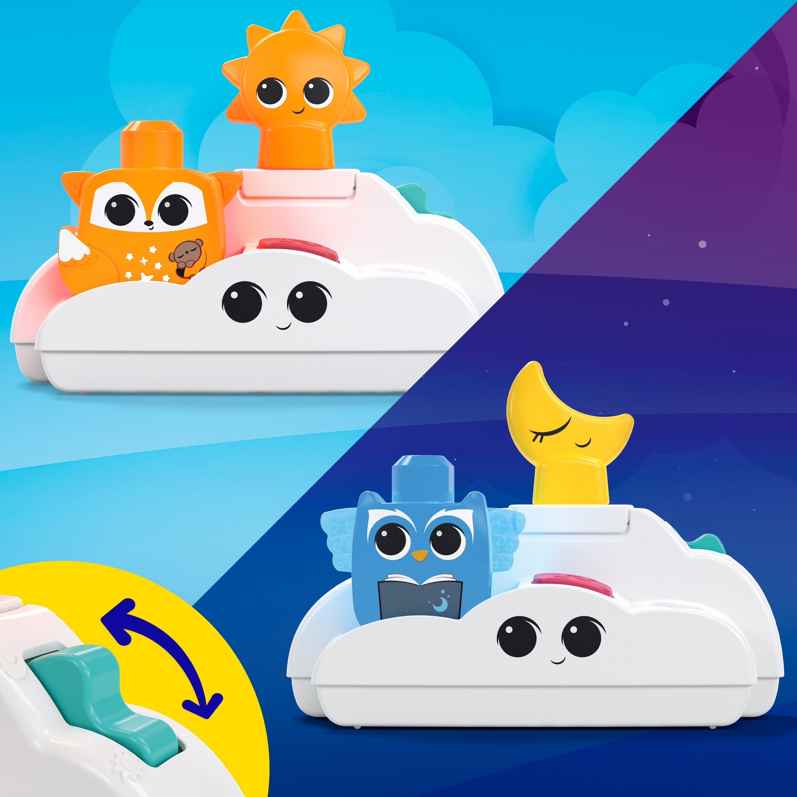 Fisher-Price Mega Bloks Slumber Forest Luz Nocturna  Hth43