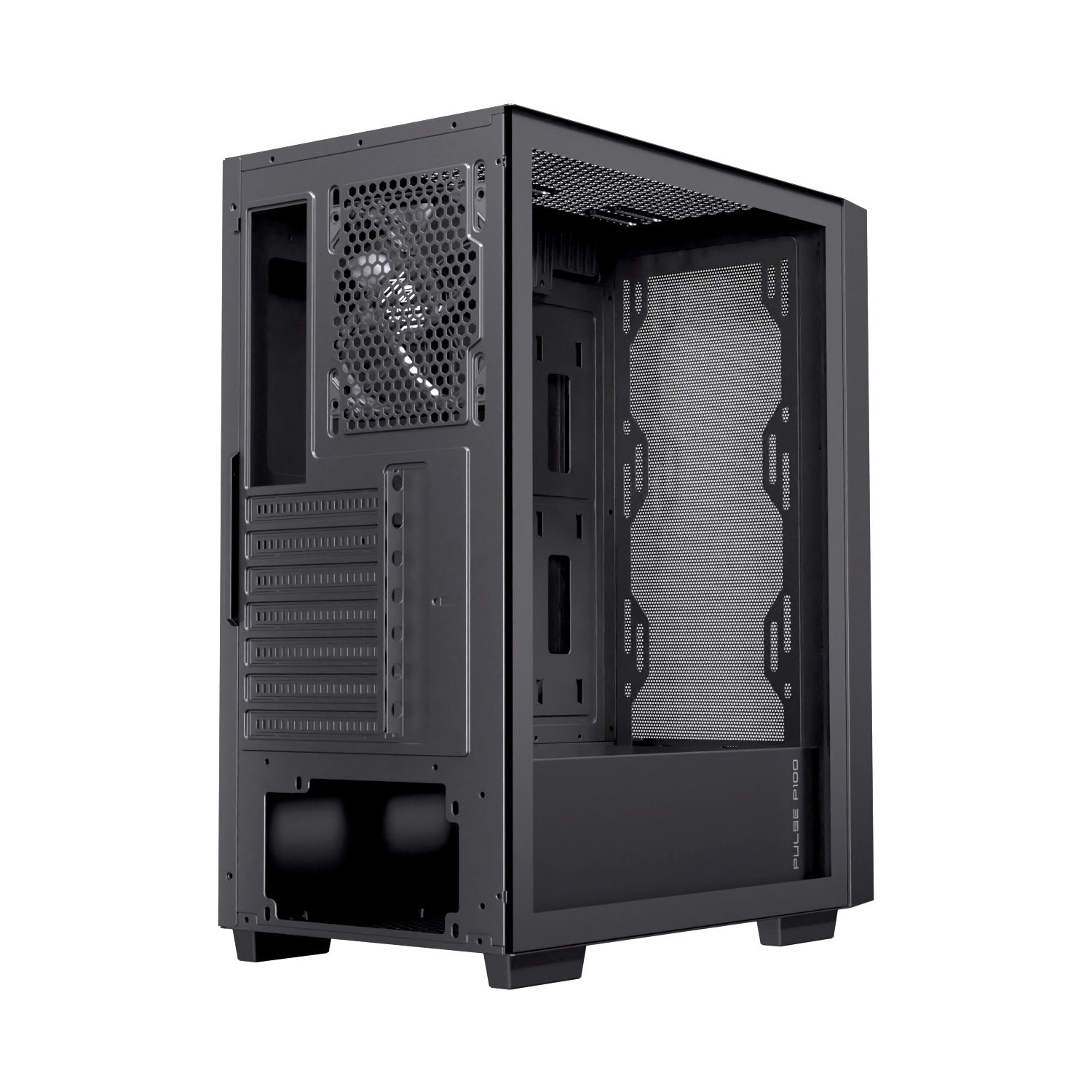 Caja Atx Semitorre Einarex P100 Core Negra Excs-Pl-100c-B