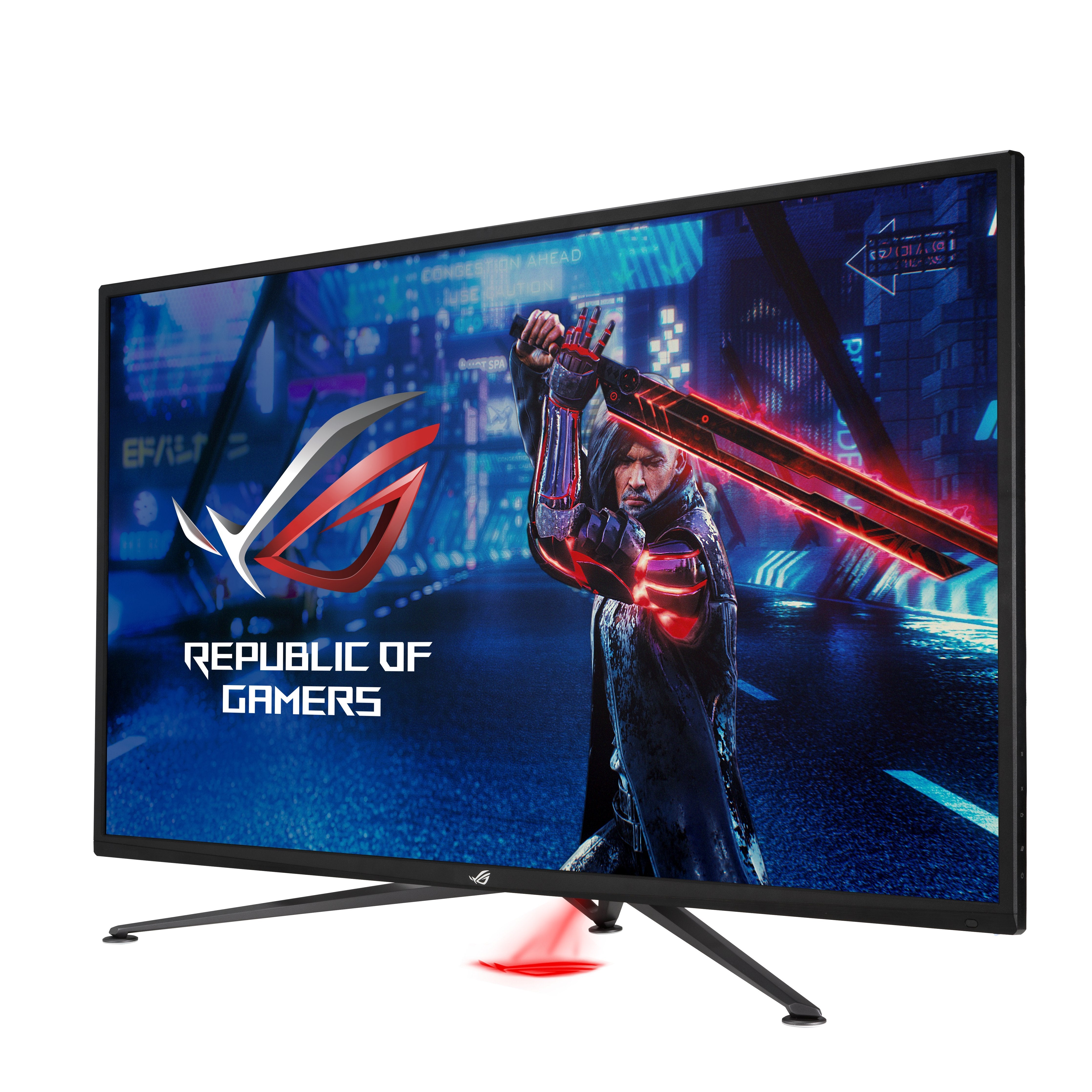 Monitor Asus 43 Xg43uq Strix Gaming 16:9,1ms,Usb 3.0, Black White, Freesync Premum Pro