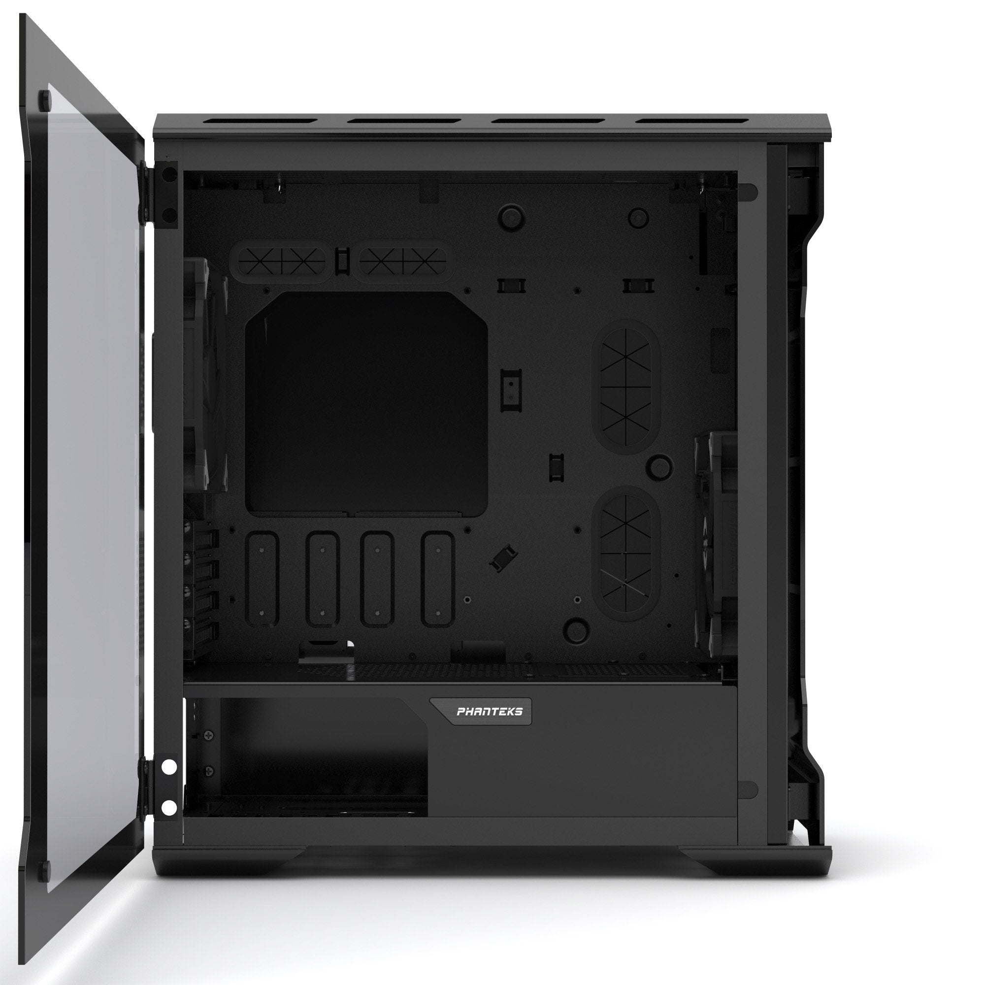 Caja Tour Micro Atx Phanteks Enthoo Evolv  Con Paneles De Cristal (Negro)