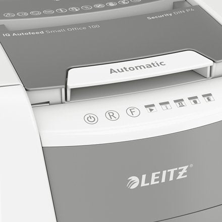 EAN 4002432124084 - Leitz 80110000 triturador de papel Corte cruzado 55 dB 22 cm Gris, Blanco imagen 4
