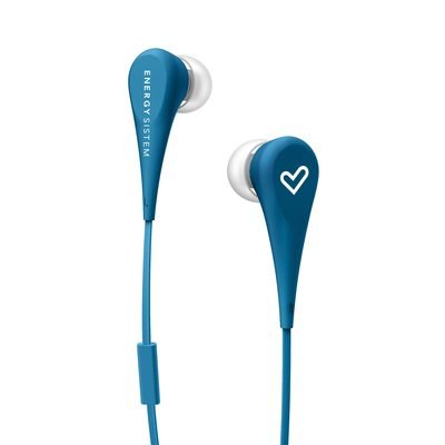 Energy Auricular Earphones Style 1+ In-Ear Flat Cable Microfono Navy 445981