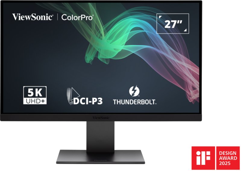 Monitor Viewsonic Vp2788-5k  27" 5120 X 2880 Pixeles 5k Ultra Hd Led Negro Vp2788-5k