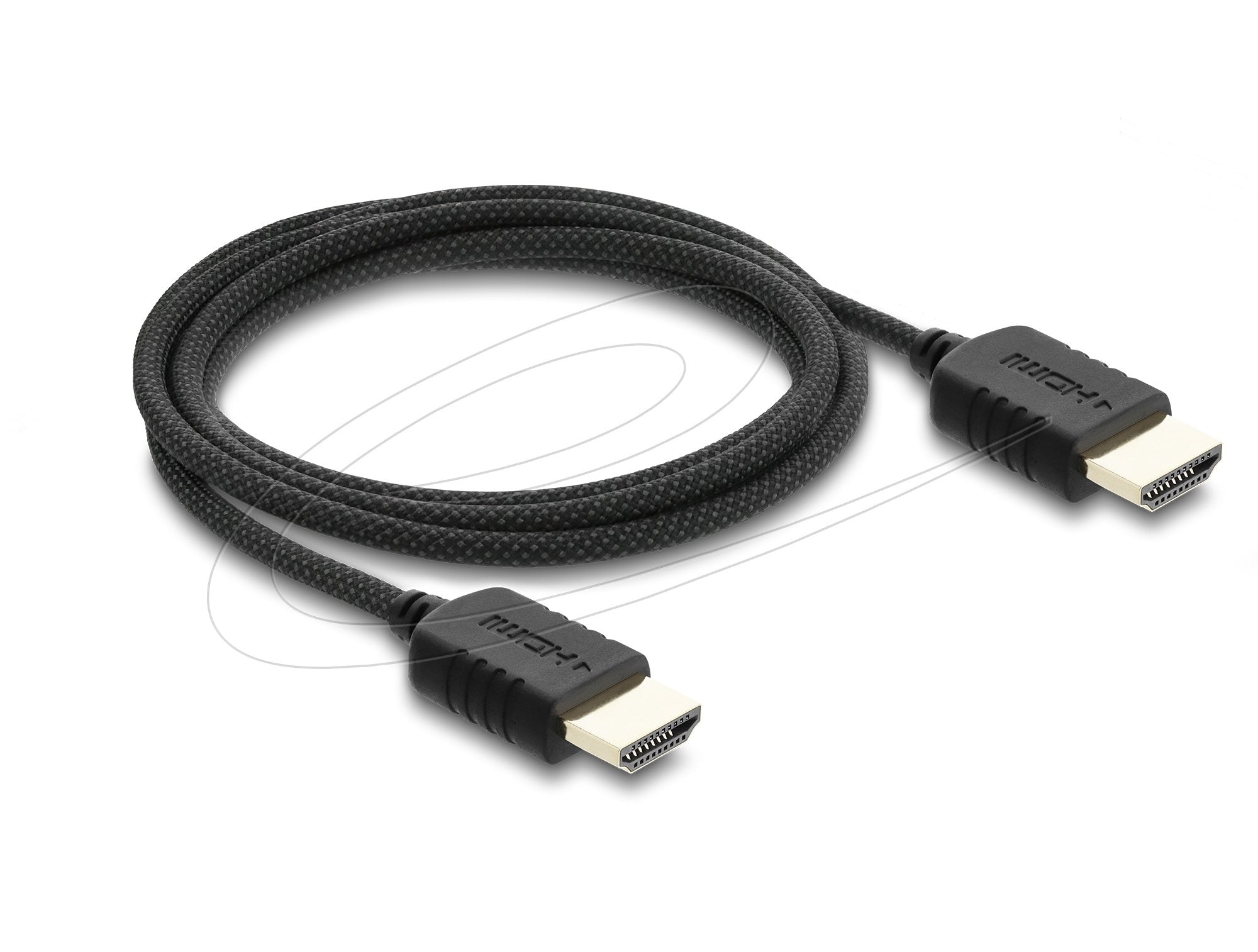 Delock Koaxiales High Speed Cable Hdmi 8k 60 Hz 48 Gbps Con Geflechtmantel 2 M