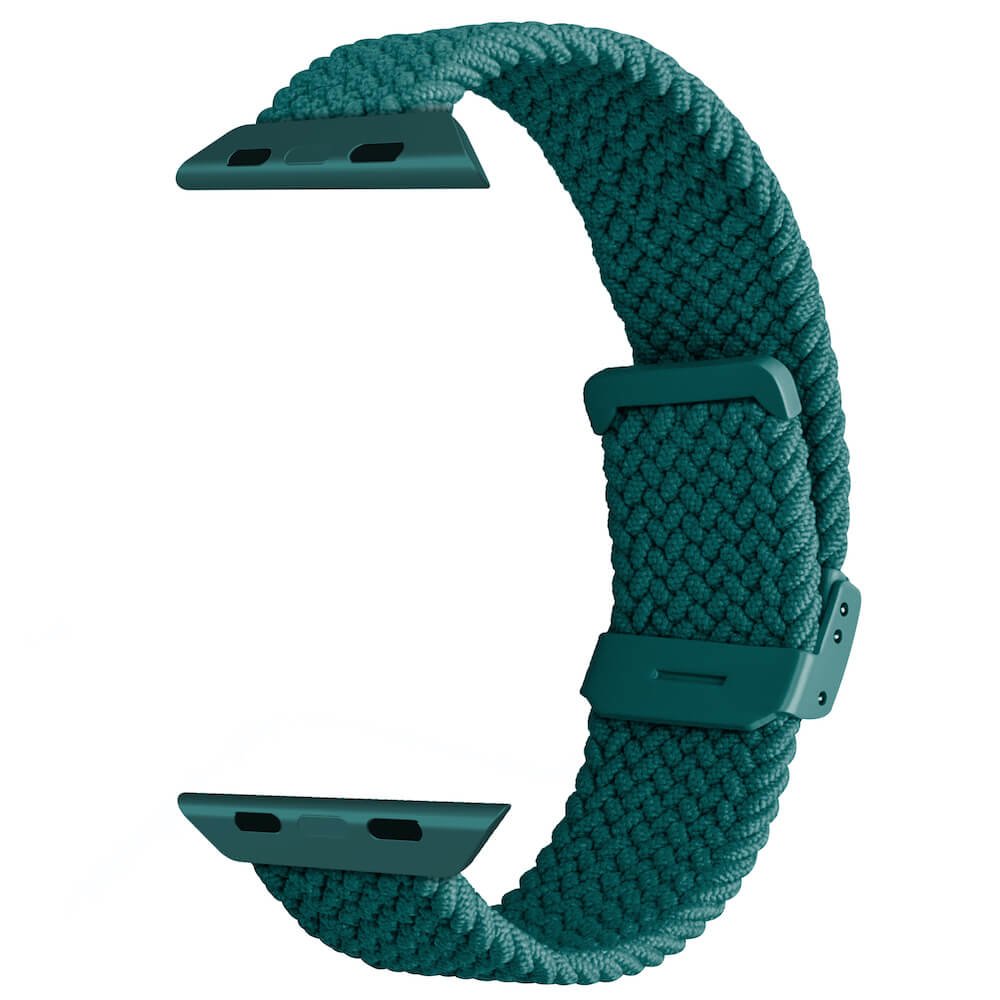 Puro Loop Band - Pleciony Pasek Do Apple Watch 42/44/45/49 Mm (Zielony)