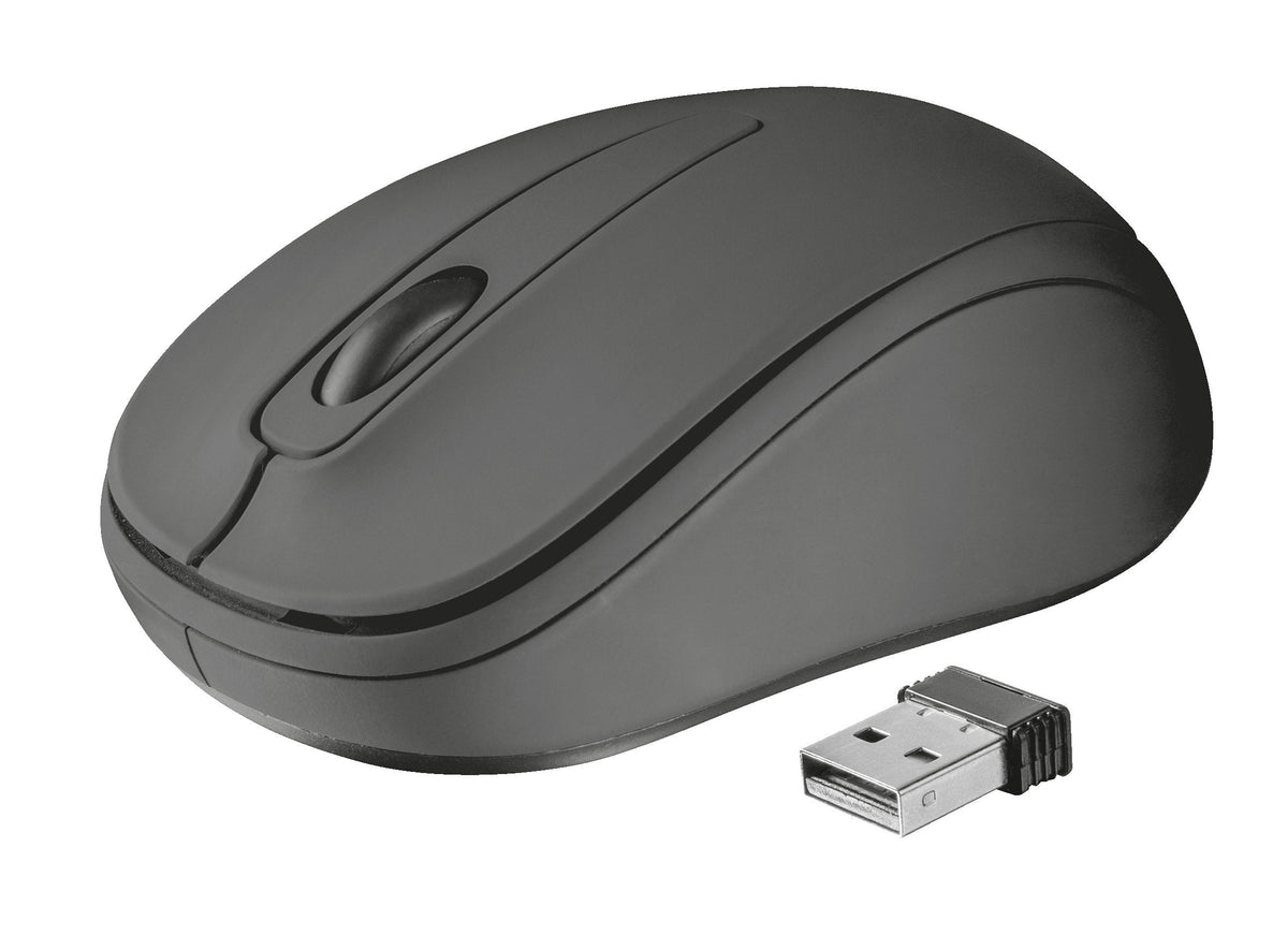 Trust Raton Inalambrico Ziva Alcance 8m Ambidiestro Nano Usb