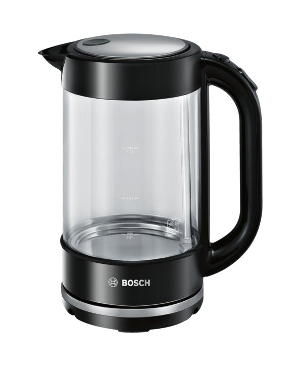 Tetera Eléctrica Bosch Twk70b03  1,7 L 2400 W Negro, Transparente