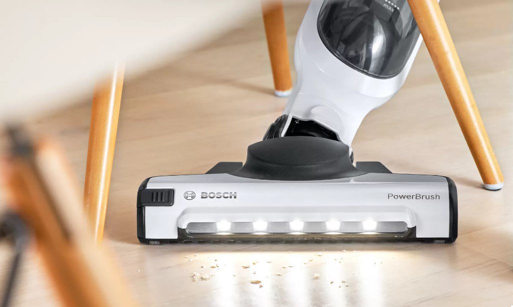 Aspiradora Bosch Serie 4 Bch3p2301 De Pie Y Escoba Eléctrica Aspiradora Escoba 2 En 1 Batería Secar Sin Bolsa 0,4 L Blanco