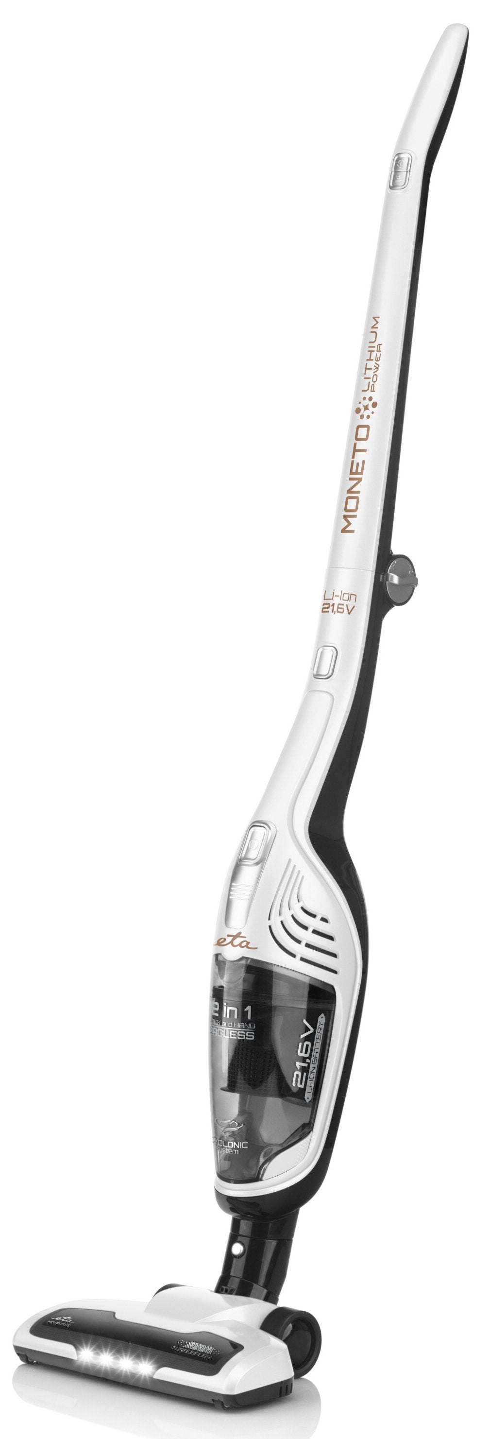 EAN 8590393343485 - Eta Moneto II aspiradora de mano Negro, Blanco Sin bolsa imagen 1