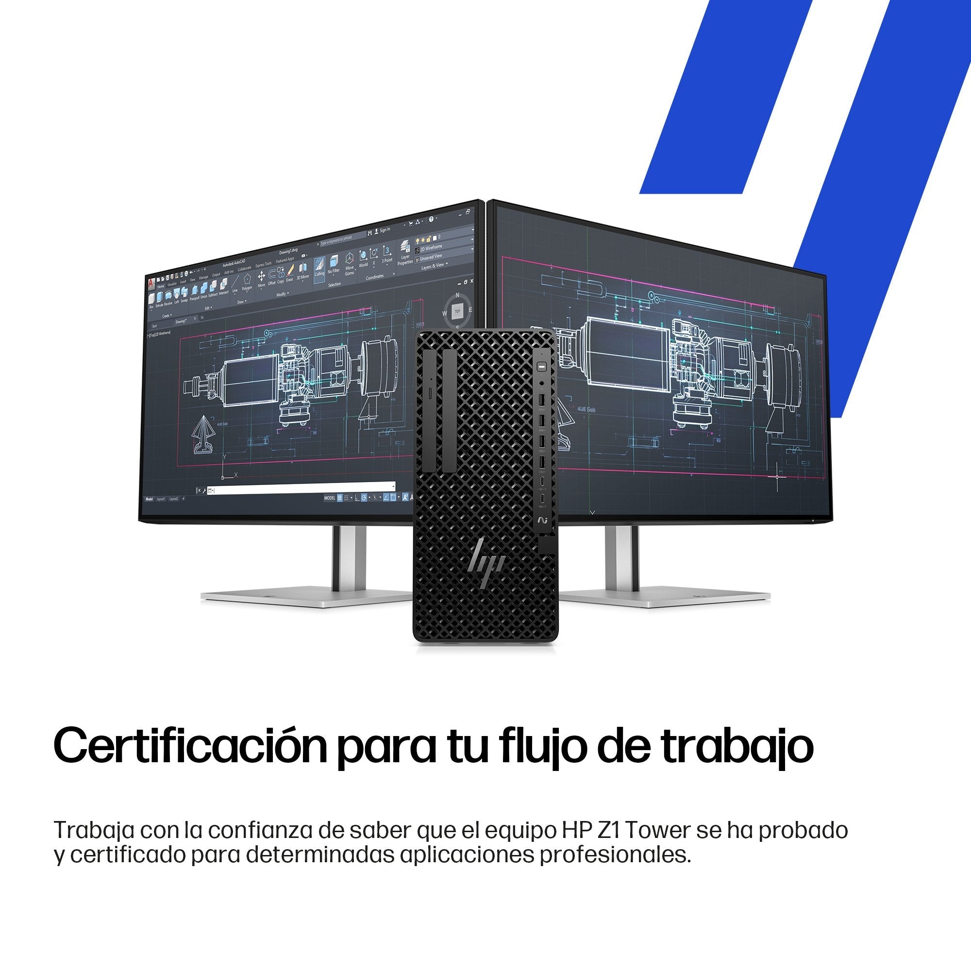 Pc Workstation Hp Z1 Tower G1i Desktop Pc Wolf Pro Security Edition W11 Pro  Negro