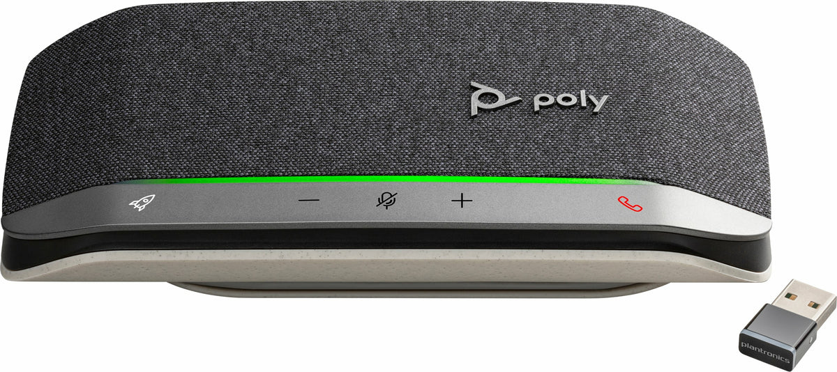 EAN 0017229172432 - HP Poly Sync 20+ USB-A Speakerphone altavoz Teléfono móvil/PC USB/Bluetooth Plata imagen 1