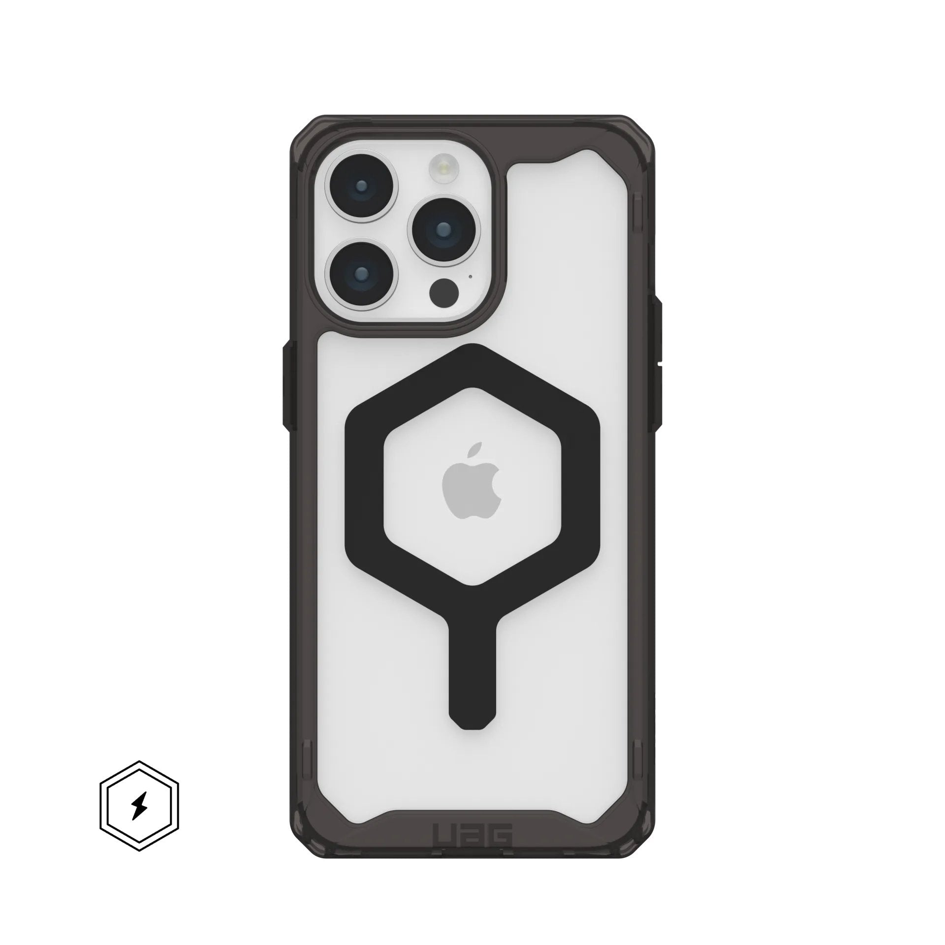 Urban Armor Gear 114305114381 Funda Para Iphone 15 Pro Max  (6.7") Negro, Translúcido