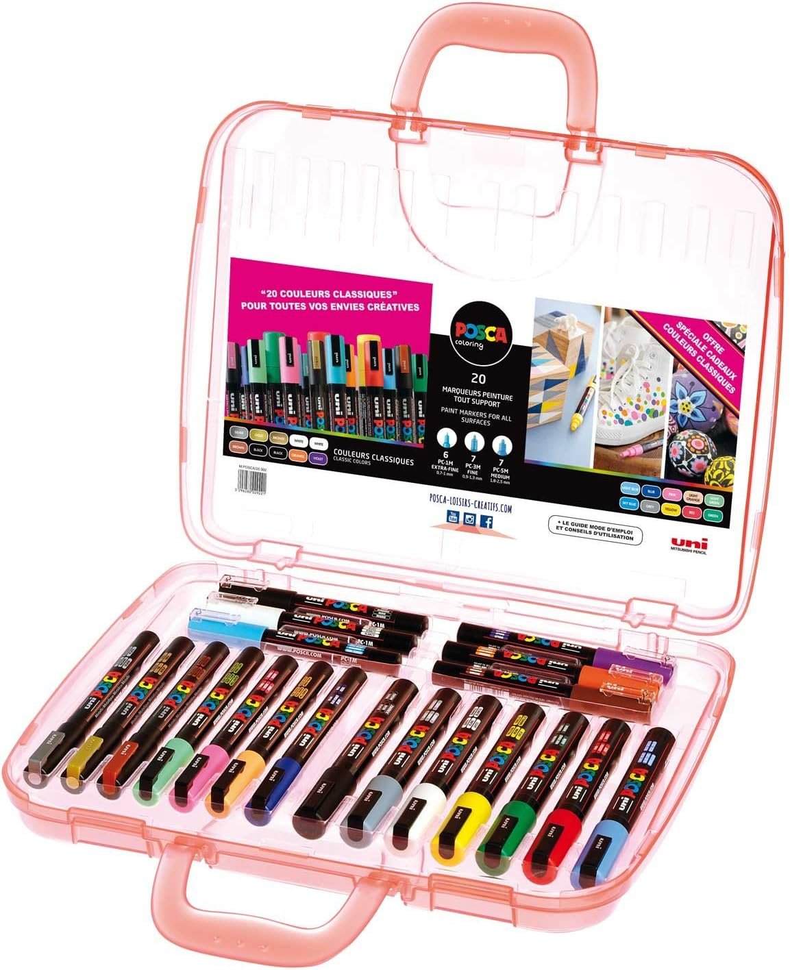 EAN 3296280029221 - Uni-Ball 186817 rotulador para colorear Colores surtidos 20 pieza(s) imagen 1
