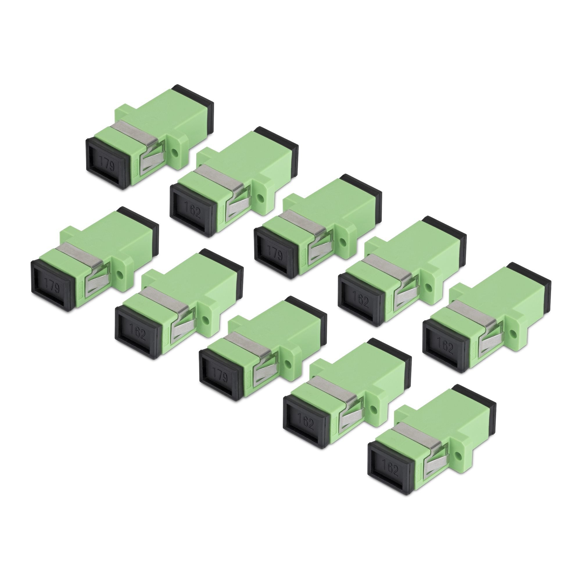 Sc To Sc Coupler 10 Pack, Os2  Single Mode Sc Fiber Optic