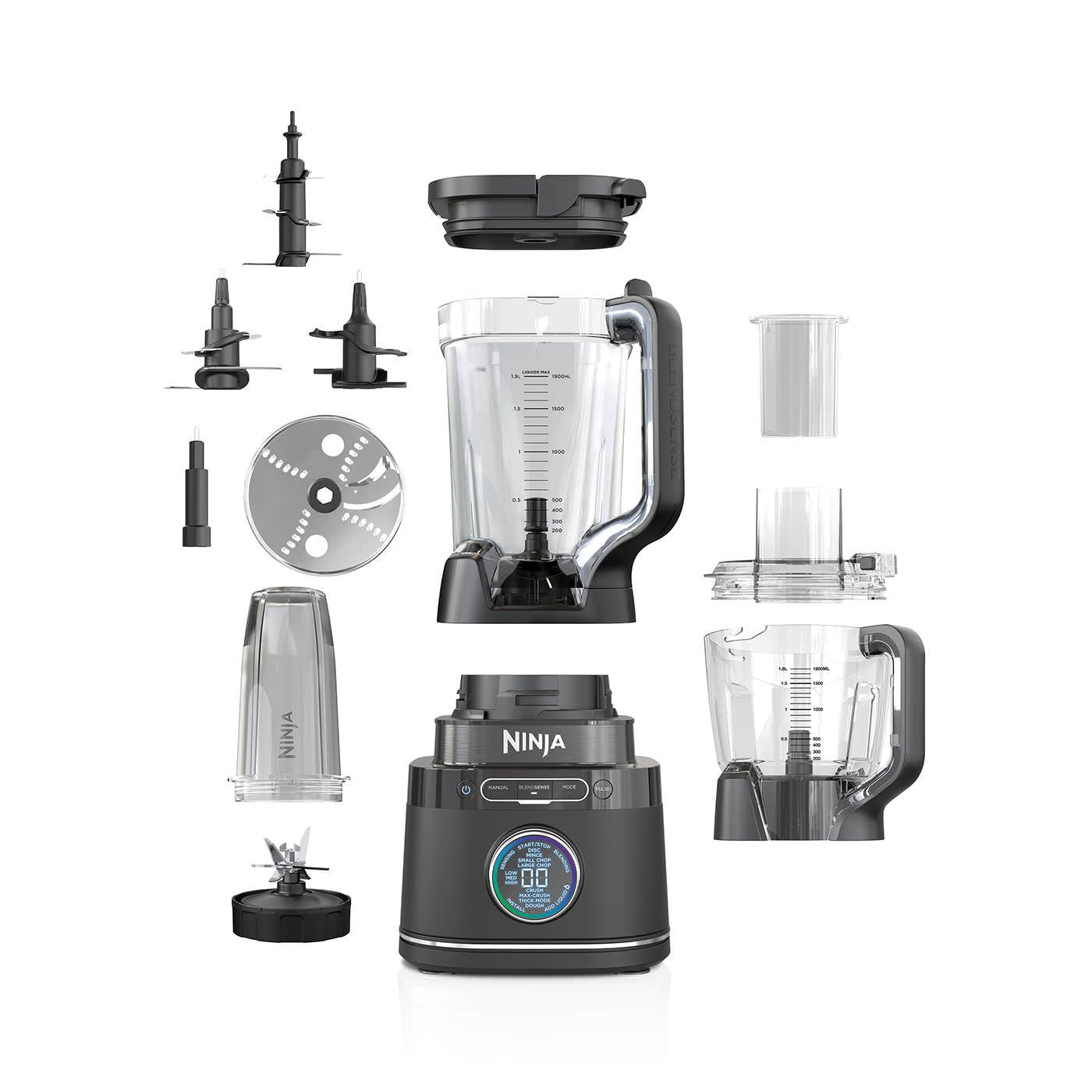 EAN 0622356294607 - Ninja Detect Power Mixer & Processor Pro 2,1 L Batidora de vaso 1200 W Negro imagen 5