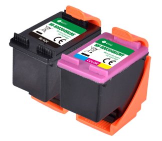 G&G Xxl-Patronen 2er Set Compatible Con Hp 304xl Bk + Color