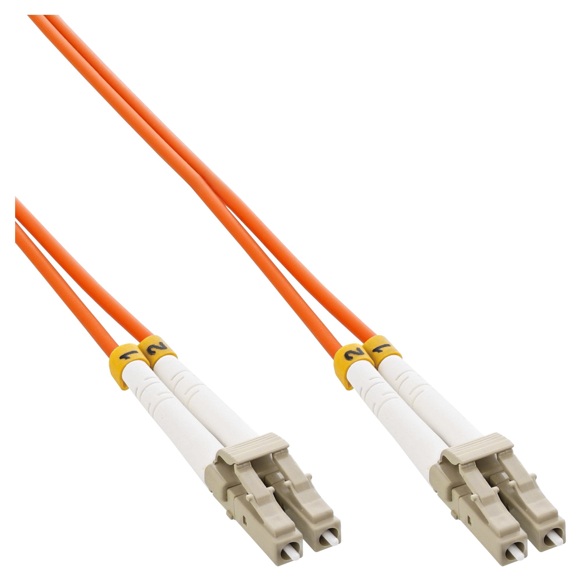 Cable Dúplex De Fibra Óptica Inline Lc/Lc 50/125?M Om2 7m