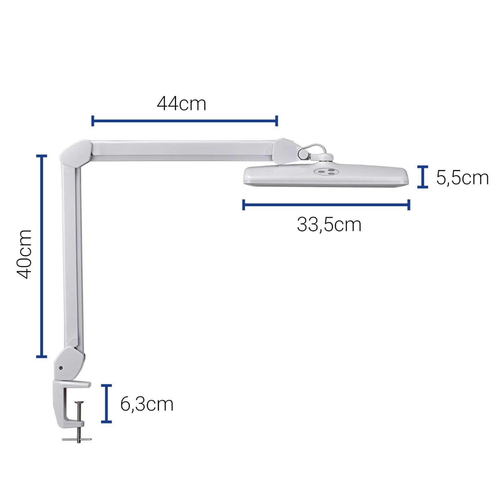 Lámpara Maul 8205802  De Mesa Blanco