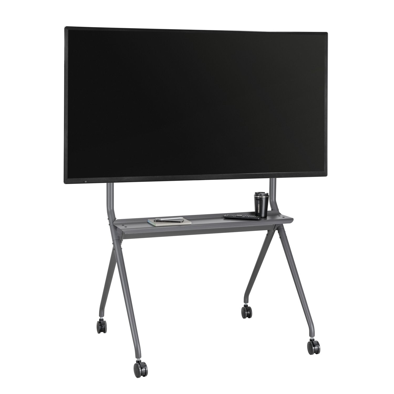 Pedestal Movil Para Suelo Ewent Ew1542 Para Tv De 50" 86" Carga Maxima 120kg