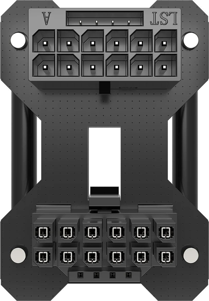 Corsair 2.ª Generación Pcie 180° 5.X 12v-2x6 Power Bridge - Estilo B Negro, Pines De Detección Exteriores Cp-8920369