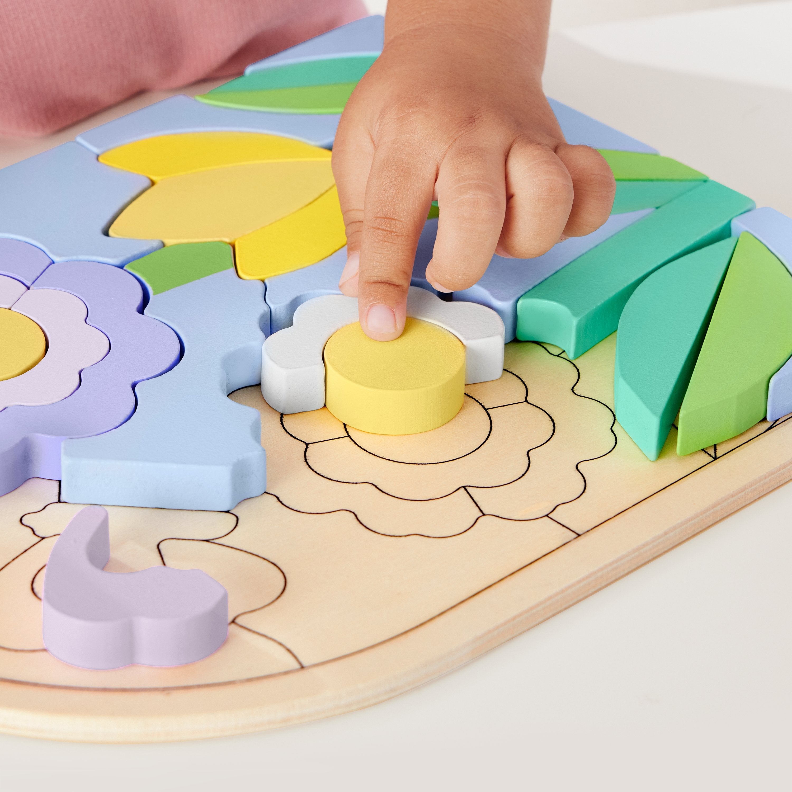 EAN 0194735238507 - Fisher-Price HXT97 puzzle Puzle de fotograma 38 pieza(s) Flora imagen 4