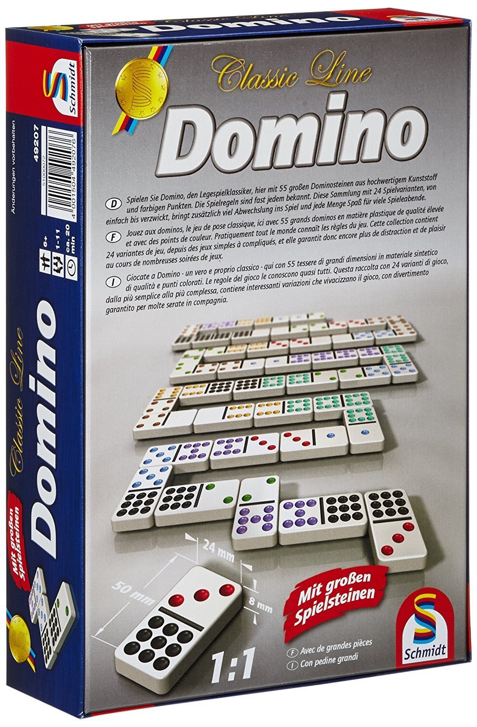 Schmidt Spiele Classic Line: Domino 49207