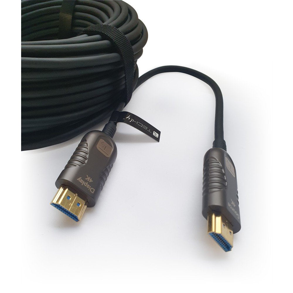 Techly Icoc Hdmi-Hy2-010 Cable Hdmi A Hdmi 2.0 Óptico 4k M/M 10m
